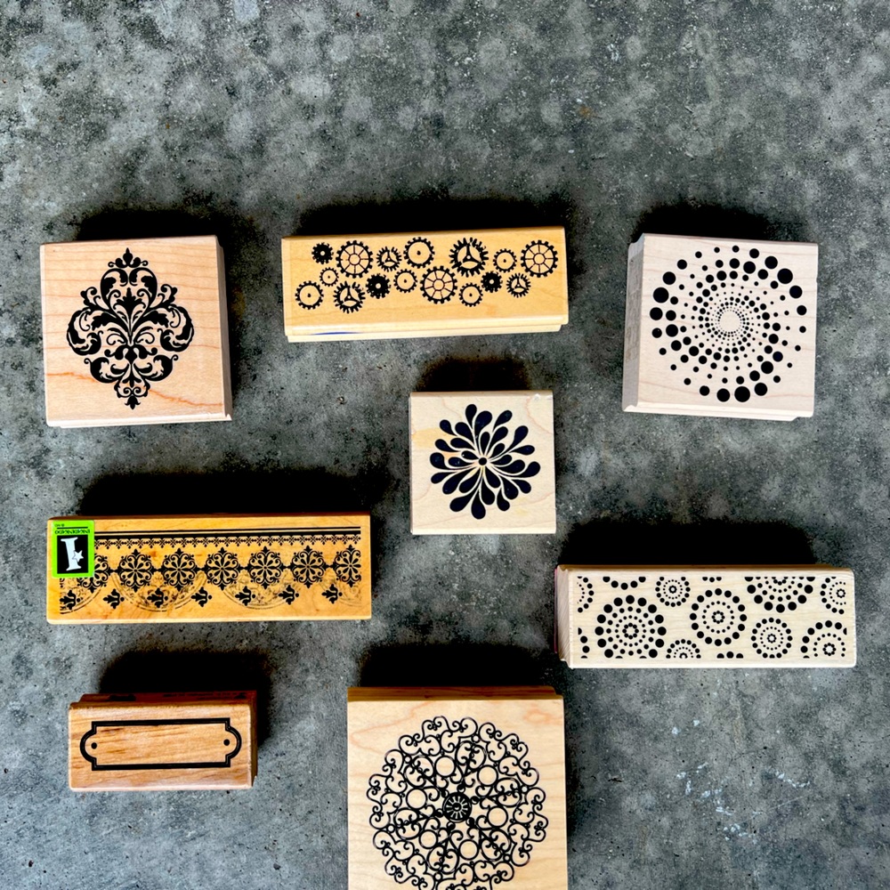Stamps for crafting.